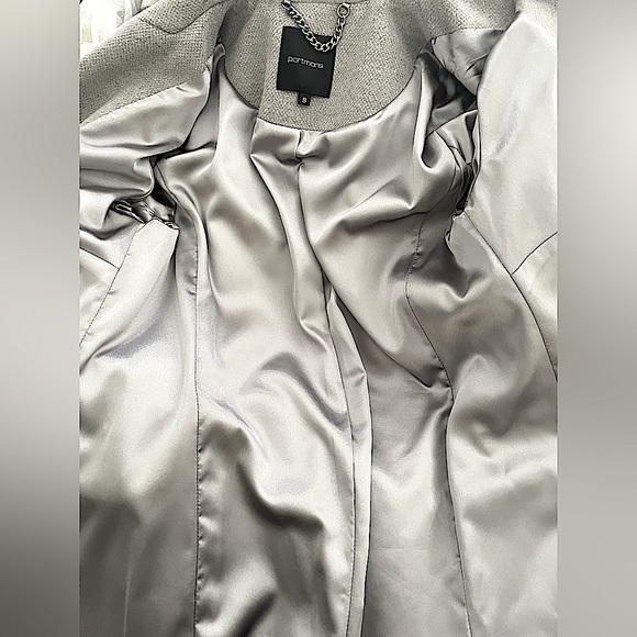 Size 8 Portman’s Grey Coat - Picture 8 of 10